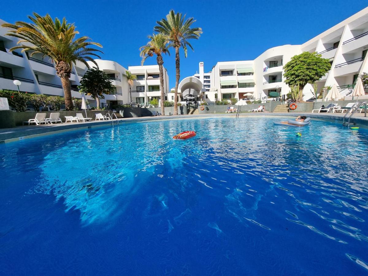 Apartment Casa Palmera Only 150 Meters To The Beach, Heated Pool, Wifi, Sat-Tv, Balcony With Poolview อาโรนา ภายนอก รูปภาพ